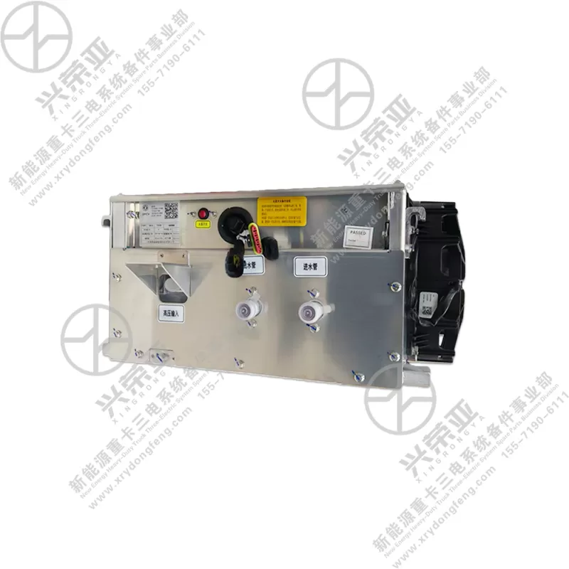 Port Detail View Battery Radiator Cooling Module OE 2145005-TZ3M0 Dongfeng New Energy Truck