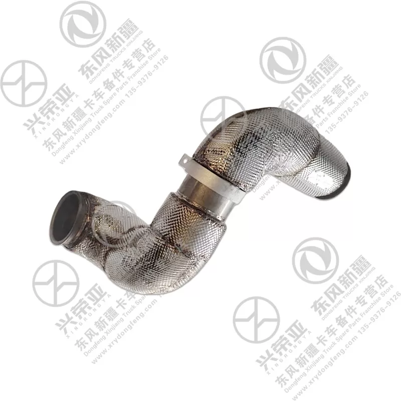 Multi-Angle View Insulated Exhaust Front Intake Pipe OE 1203410-MFMC01Y Dongfeng Xinjiang