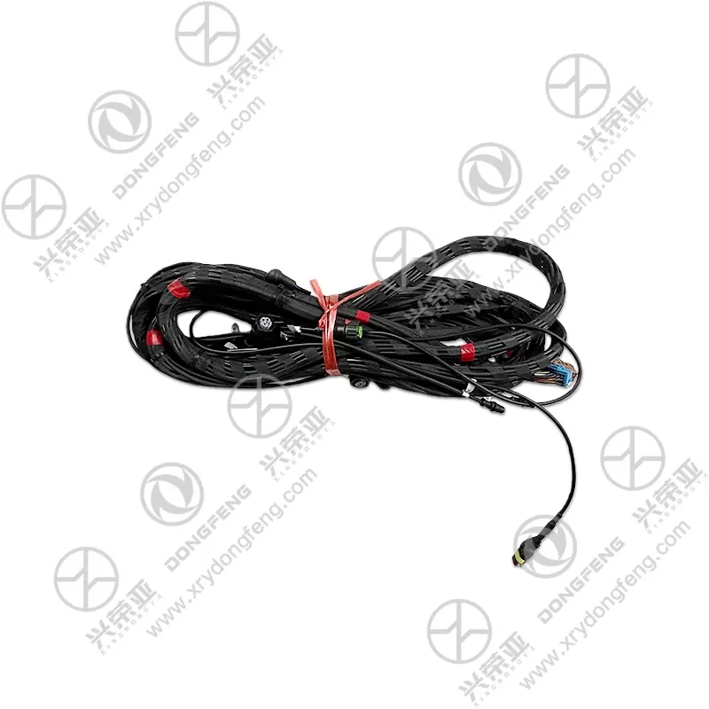Detail Bundled View Chassis ABS Wiring Harness Assembly OE 3724560-H06D0 Dongfeng GX KX
