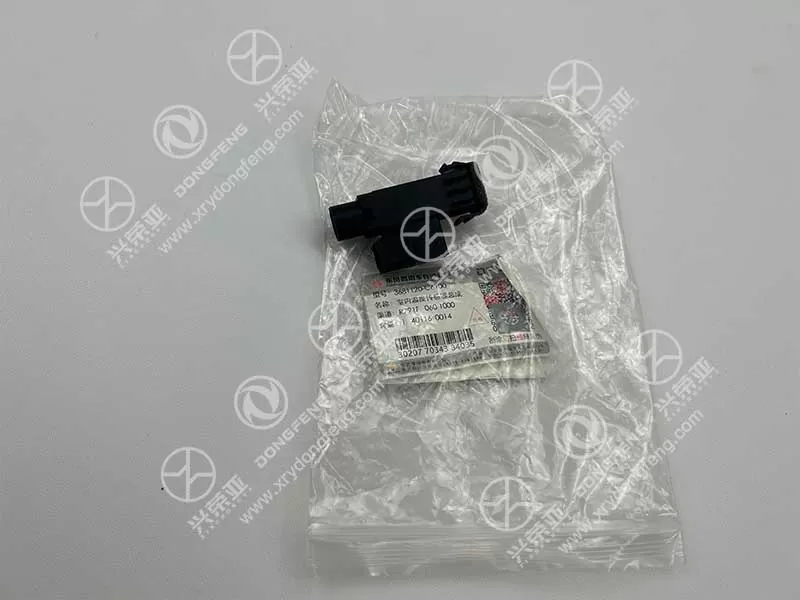 Label Closeup Interior Temperature Sensor Assembly OE 3681120-C6100 Dongfeng GX KX