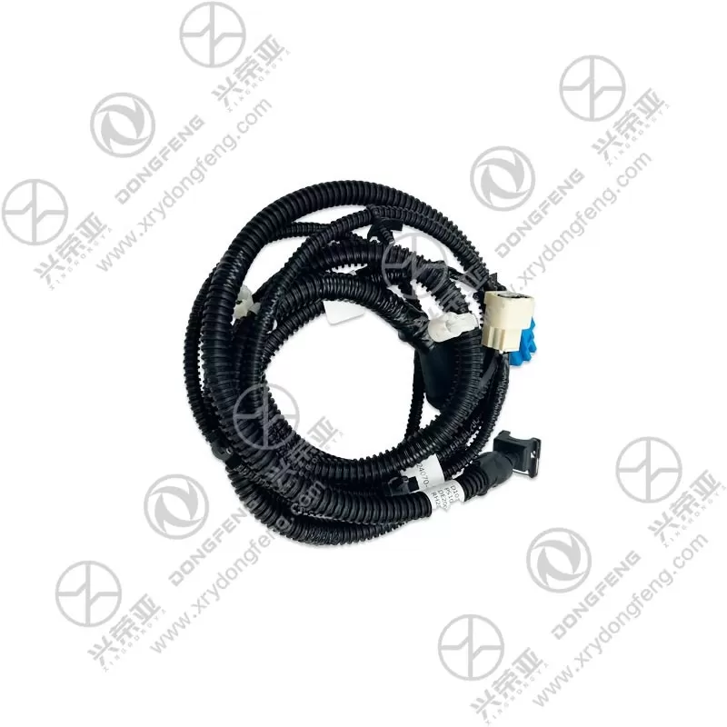 Multi-Angle Bundled View Left Floor Lower Wiring Harness Assembly OE 3724070-C6200 Dongfeng GX KX