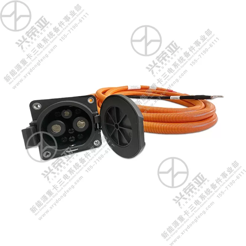 Socket with Cable View Conductive Charging Socket Assembly-A OE 2107010-TE8M0 Dongfeng New Energy