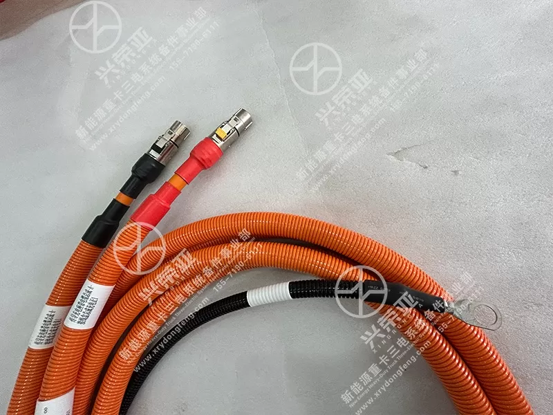 Connector Close-Up View Conductive Charging Socket Assembly-A OE 2107010-TE8M0 Dongfeng New Energy