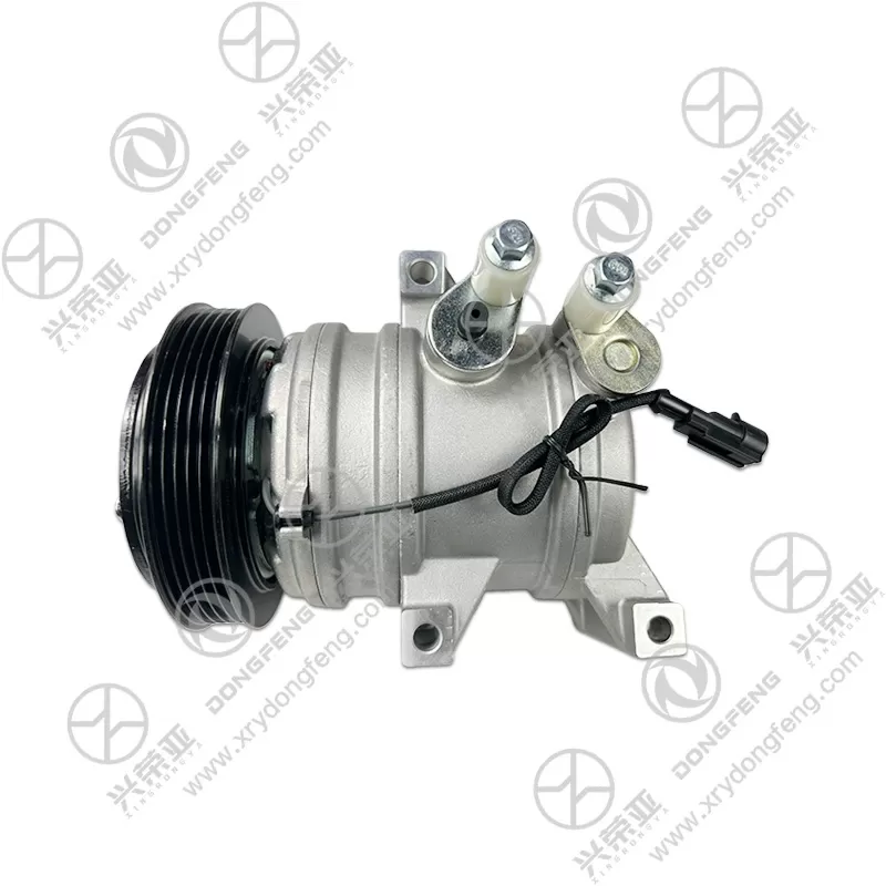 Port Detail View Air Conditioner Compressor Assembly OE LJ4A15Q-8103000BC Dongfeng DFAC