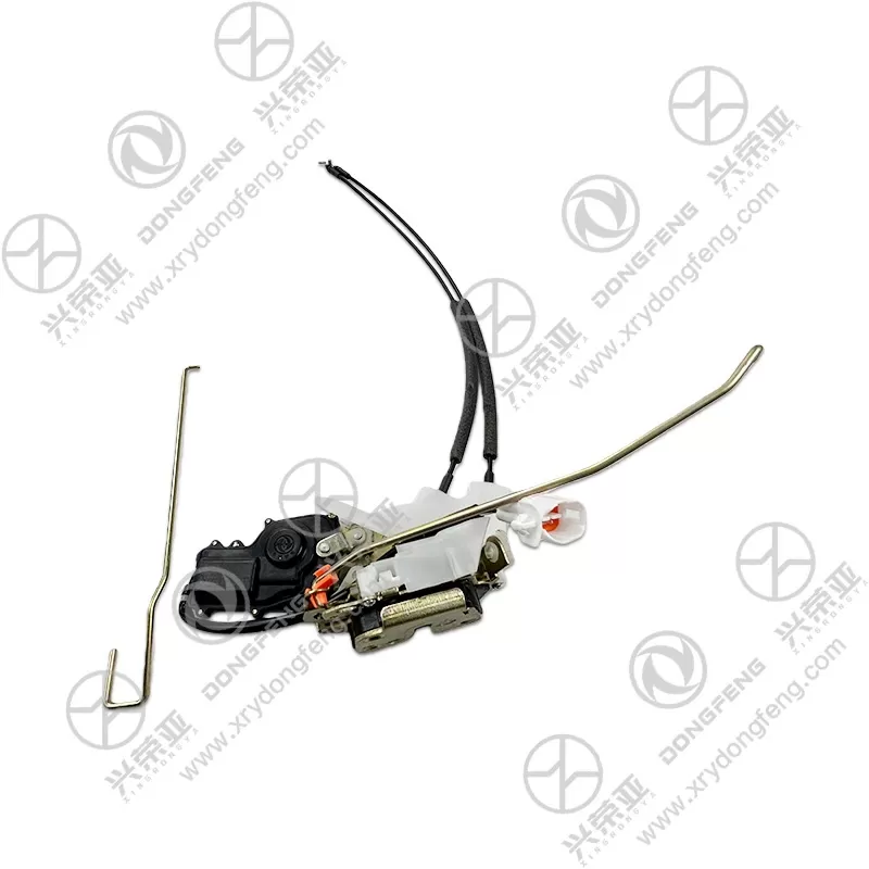 Lock Body Detail View Left Door Handle Link & Lock OE 6105009-G01202D Dongfeng DFAC