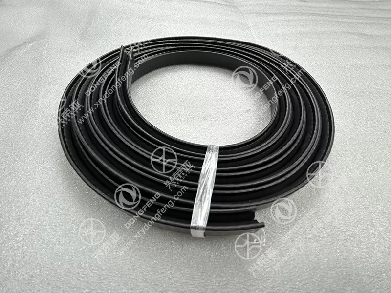 Tabletop Side View Left Front Door Frame Seal OE 6107009-V01001-B Dongfeng DFAC