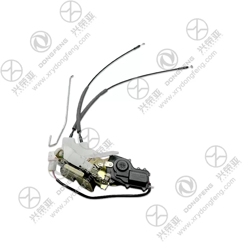 Lock Body Detail View Right Front Door Handle Link & Lock OE 6105010-G01204D Dongfeng DFAC