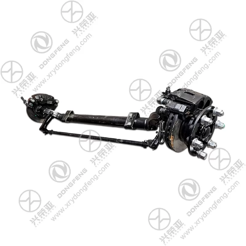 Multi-Angle View Front Axle Assembly OE 3000010-VA6701 Dongfeng DFAC
