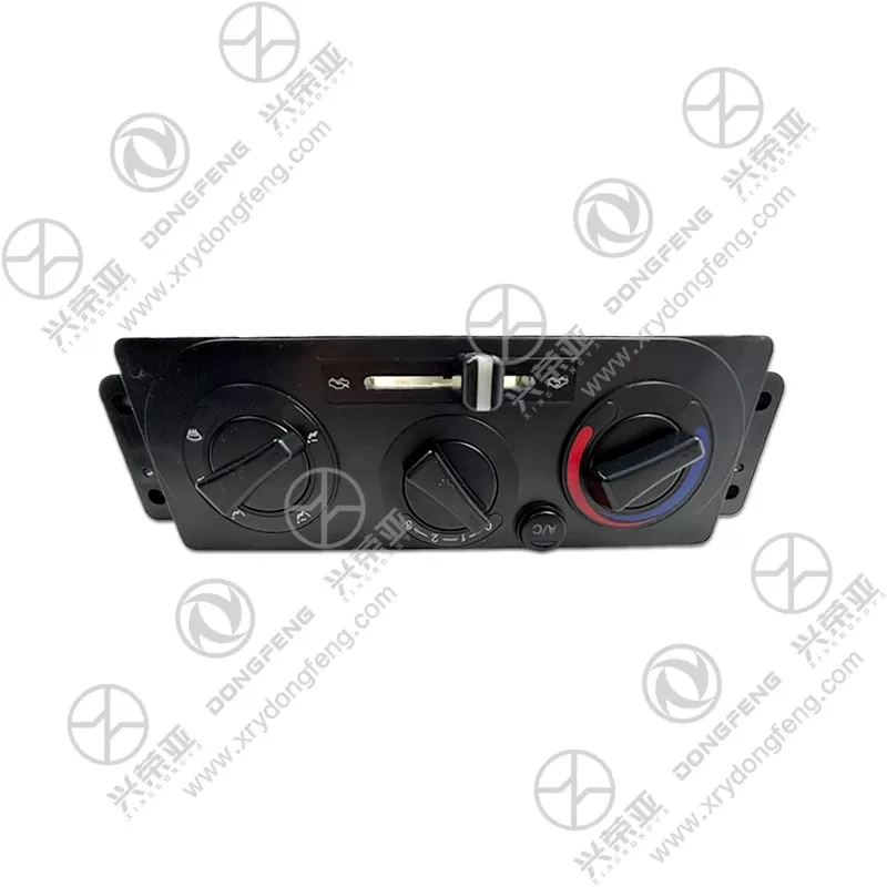Control Panel Front View Heater Control Mechanism OE 8101030-V01001 Dongfeng DFAC