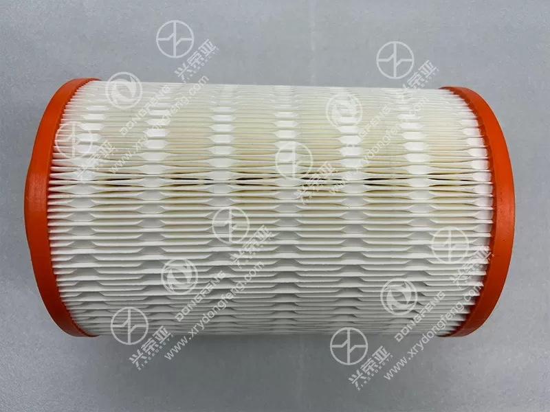 Filter Paper Detail View Air Filter Element OE 11091001030DL01D Dongfeng DFAC