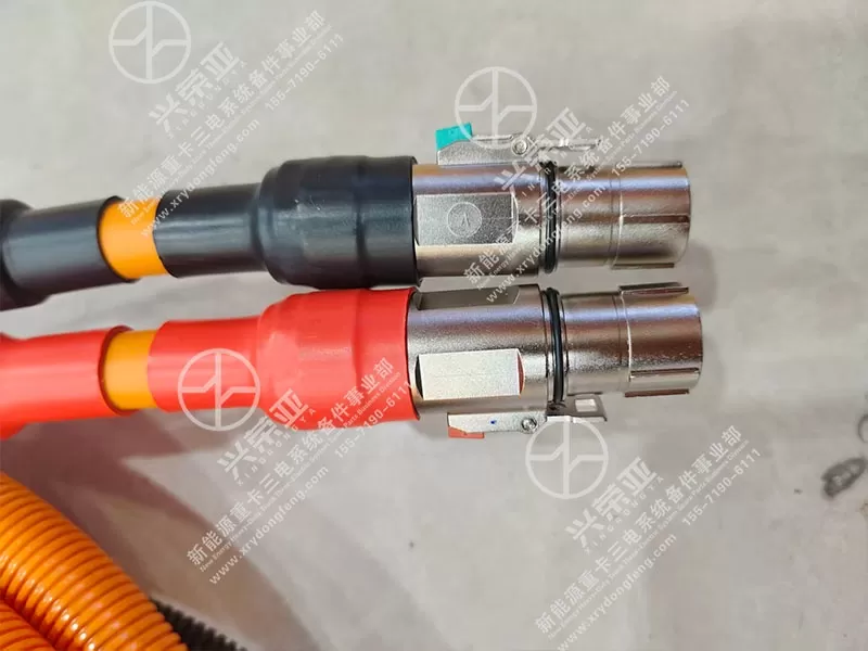 Material Detail View Conductive Charging Socket Cable Assembly-B OE 2107020-TE8L0 Dongfeng New Energy