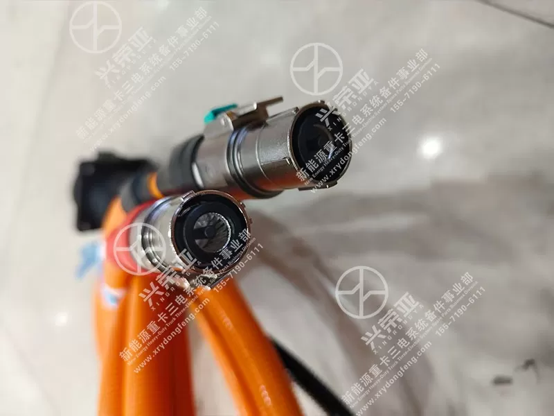 Terminal Detail View Conductive Charging Socket Cable Assembly-B OE 2107020-TE8L0 Dongfeng New Energy
