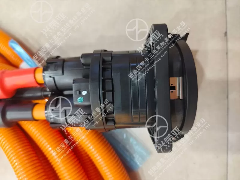 Socket Detail View Conductive Charging Socket Cable Assembly-B OE 2107020-TE8L0 Dongfeng New Energy