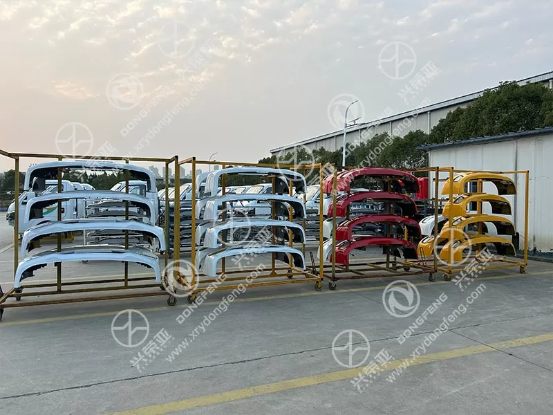 Workshop Inventory View Front Bumper Assembly OE 8401030-T1500 Dongfeng DFAC