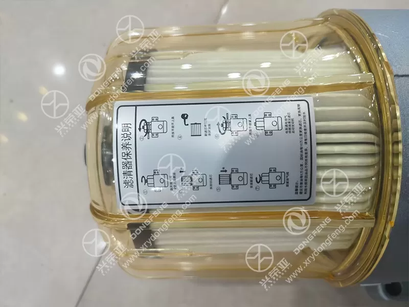 Label View Oil-Water Separator & Connector Assembly OE 1125005-HR031 Dongfeng KL