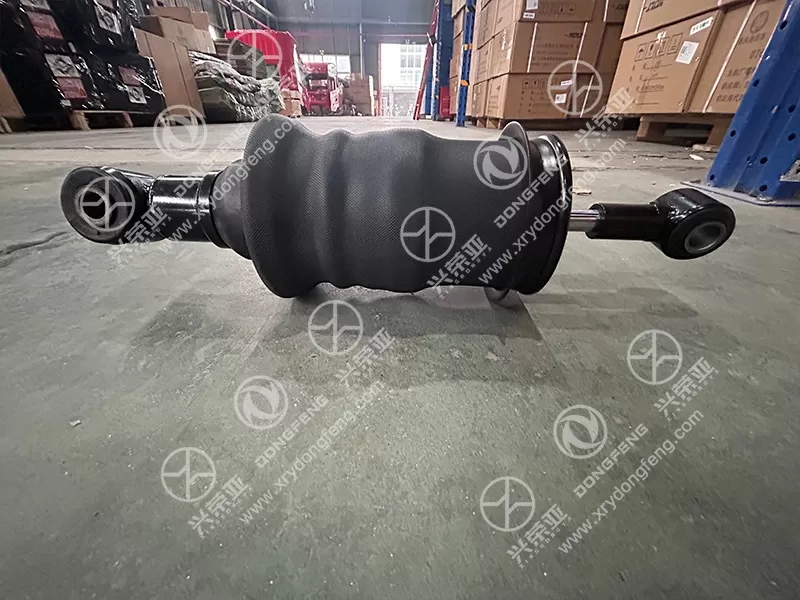 Workshop Layout View Front Cab Air Suspension Shock Absorber Assembly OE 5001080-C6208 Dongfeng Kinland