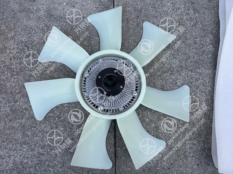Main View Fan & Clutch Assembly OE 1308100JZD Dongfeng DFAC