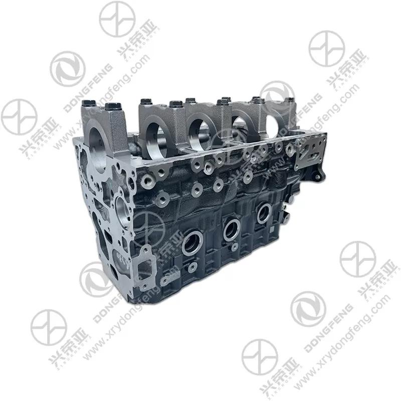 Multi-Angle View Cylinder Block Assembly OE 1002100JQFB1 Dongfeng DFAC