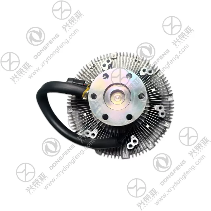 Mounting Bracket Detail Electric Control Silicone Oil Clutch Assembly OE 1308065-XLTF490 Dongfeng GX&KX