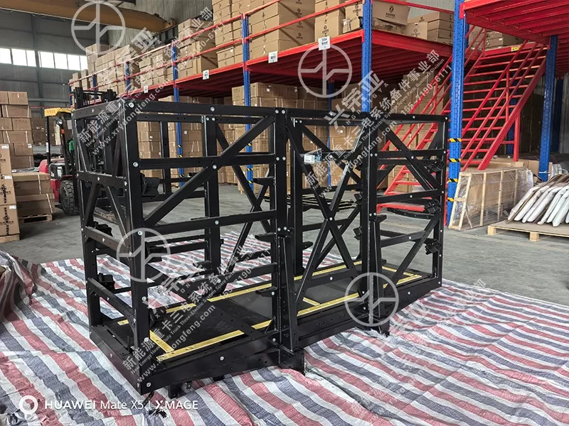 Workshop Display Rear Power Battery Bracket Assembly OE 2120210-TE8L0 Dongfeng New Energy