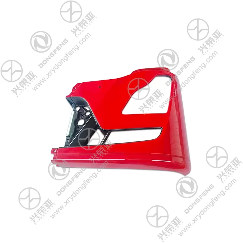 Front View Left Front Bumper Assembly with Radar Bracket OE 8406923-C3301 Dongfeng KL