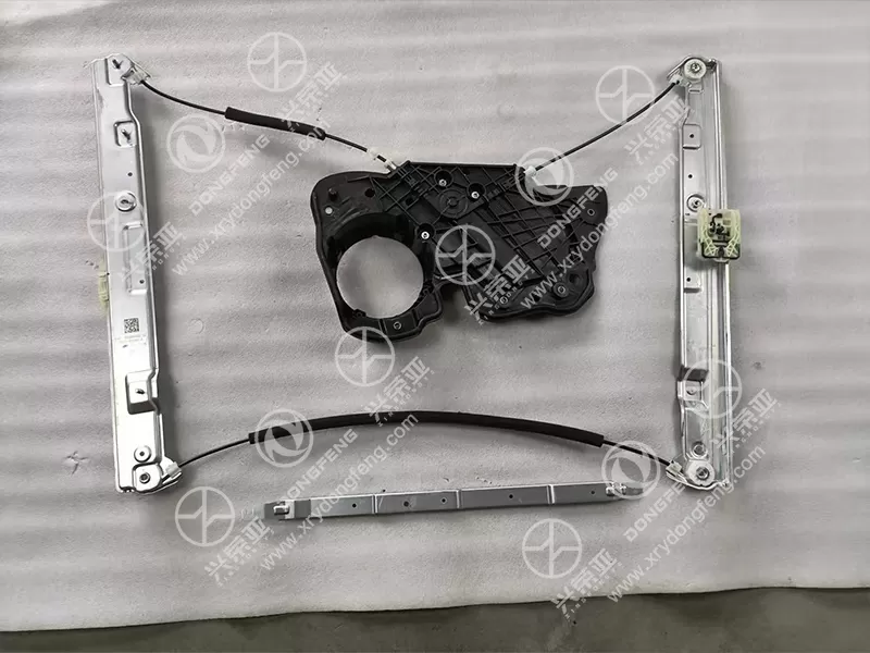 Galvanized Steel Rail and Cable Detail Left Door Window Regulator OE 6104010-C7301 for Dongfeng KH