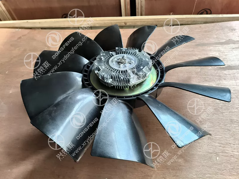 Glass-Reinforced Nylon Fan Blade Detail Fan Clutch Assembly OE 1308060-T0901 for Dongfeng Kinland
