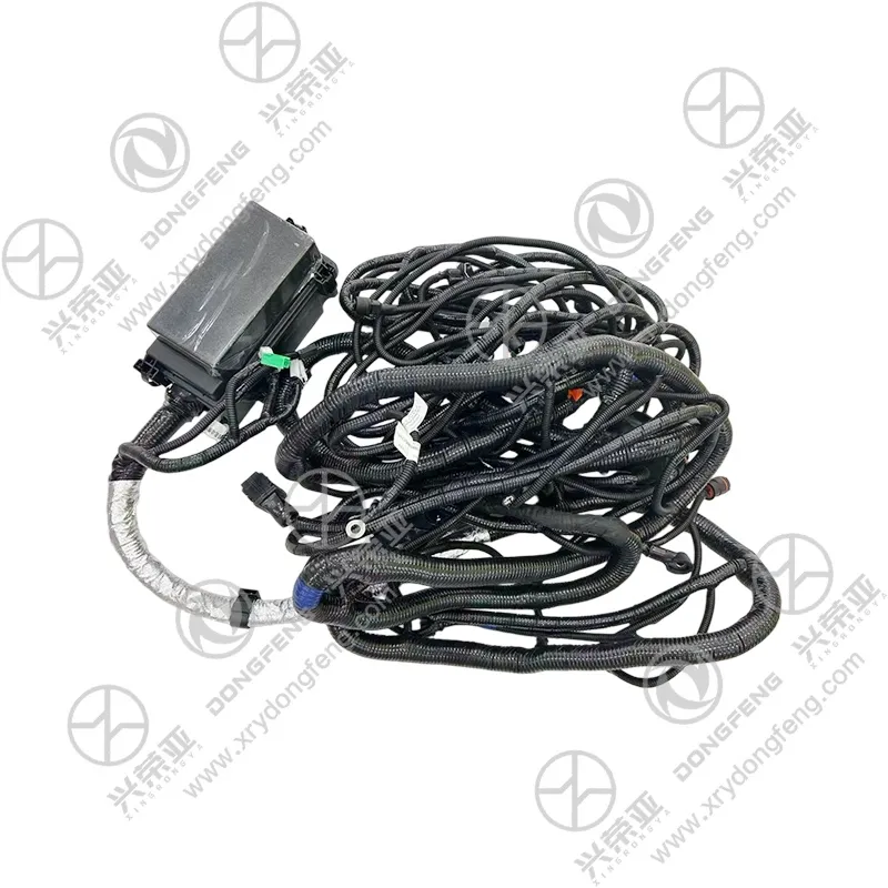 Angled View Chassis Wiring Harness Assembly OE 3724080-EM9C41A for Dongfeng DFAC Trucks