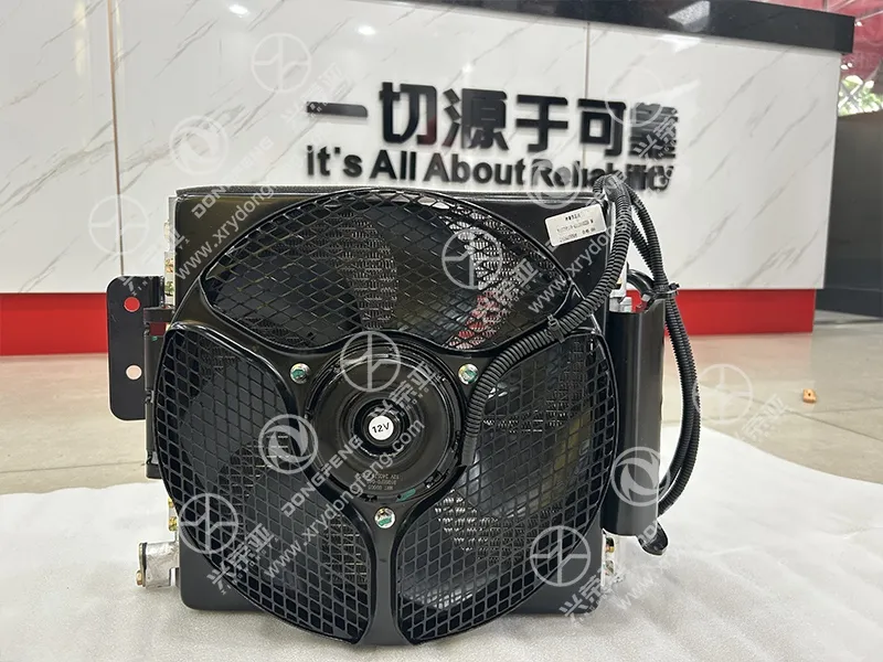 Integrated Electric Cooling Fan Detail A/C Condenser OE 8105010-EE0102B for Dongfeng Captain Trucks