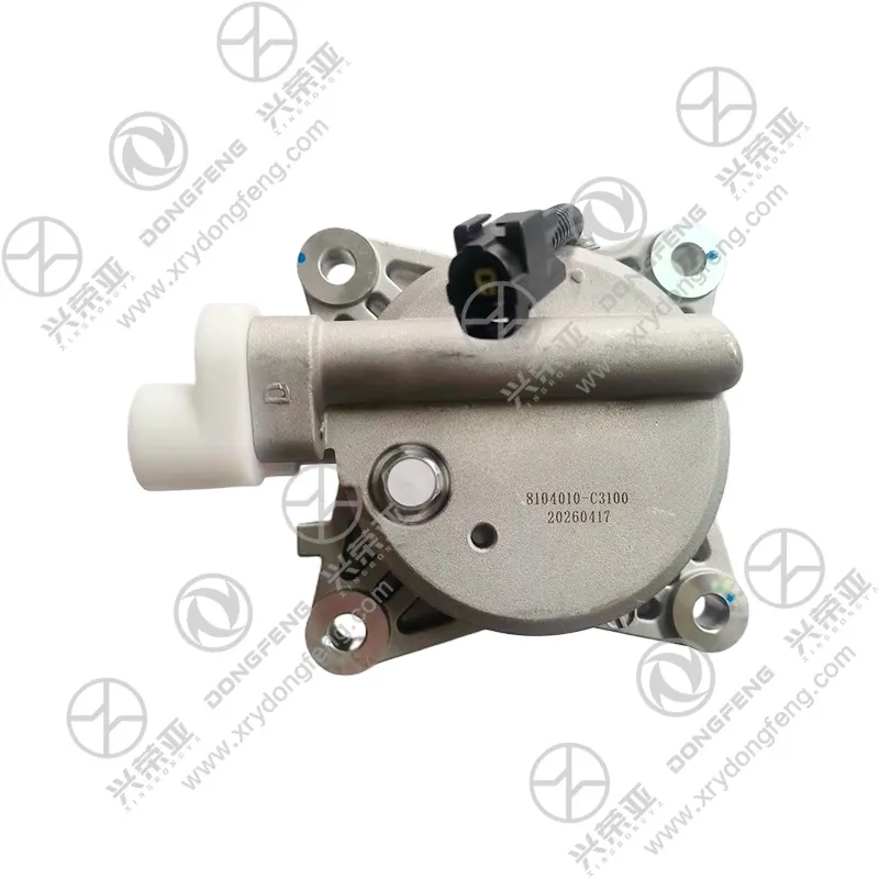 Side View A/C Compressor Assembly OE 8104010-C3100 for Dongfeng KL Trucks