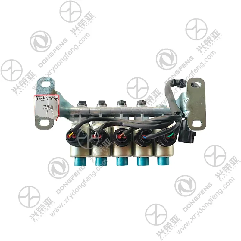 OEM Label View 5-Way Combined Solenoid Valve Assembly OE 37ZB3-54050 for Dongfeng Kinland Trucks