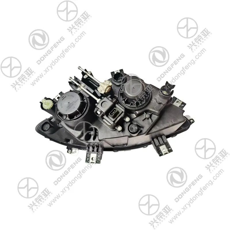 Back Inner Housing & Light Height Adjustment Rod Structure View Right Headlamp OE 3772020-C3301