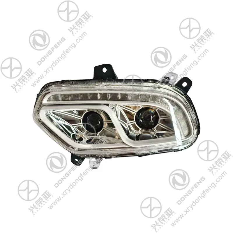 Front Clear Full View Dual Projector Right Combination Headlamp OE 3772020-C5103 for Dongfeng KR Trucks