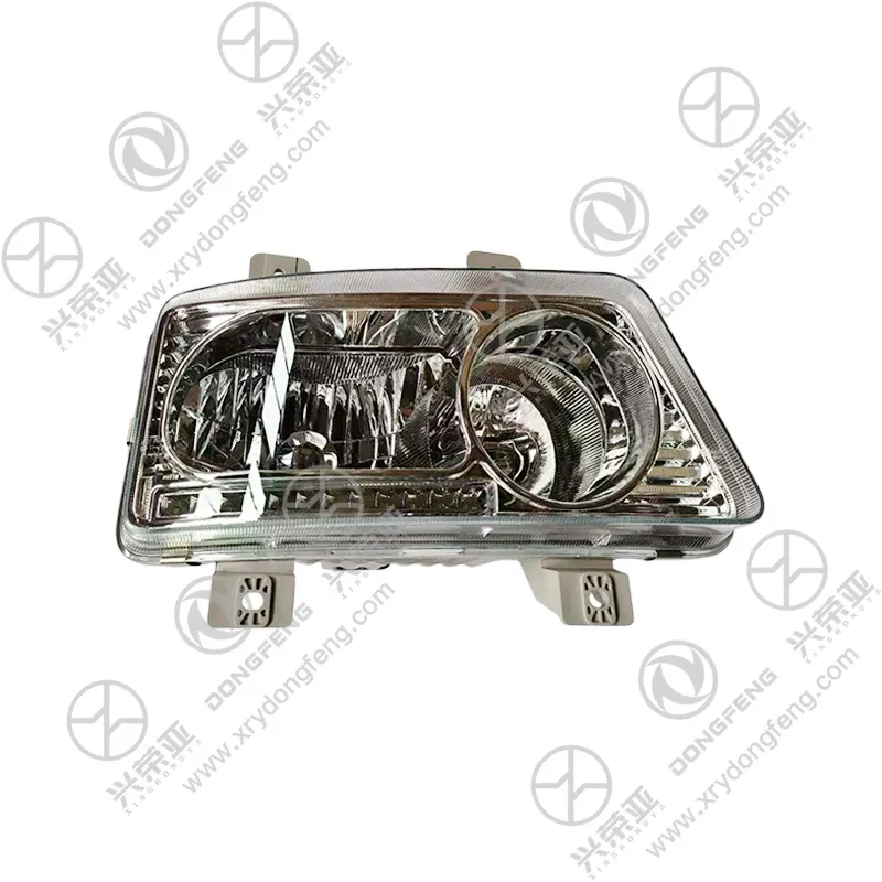 Front Full Clear View Dual Reflector LED DRL Right Headlamp OE 3772020-C3303 for Dongfeng KL Trucks