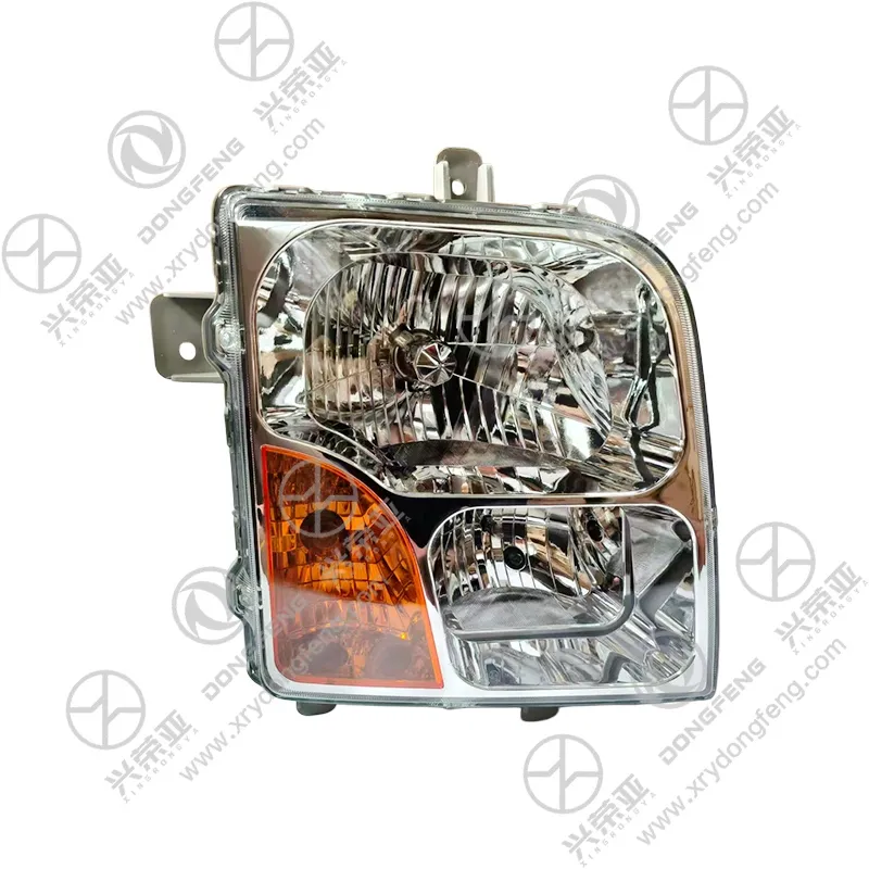 Front Full Clear View 3-In-1 Right Headlamp With Amber Turn Signal OE 3772020-C1G00 for Dongfeng VR Trucks