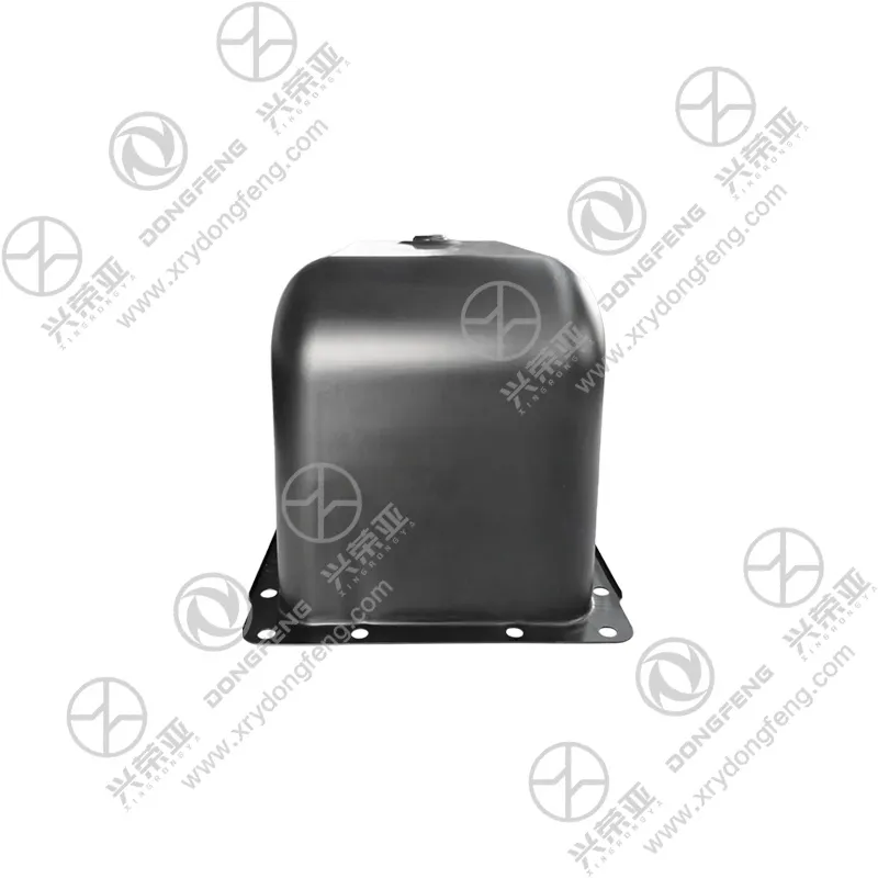 Side view integrated anti-deformation reinforcing rib structure oil pan D5010224683 Renault motor