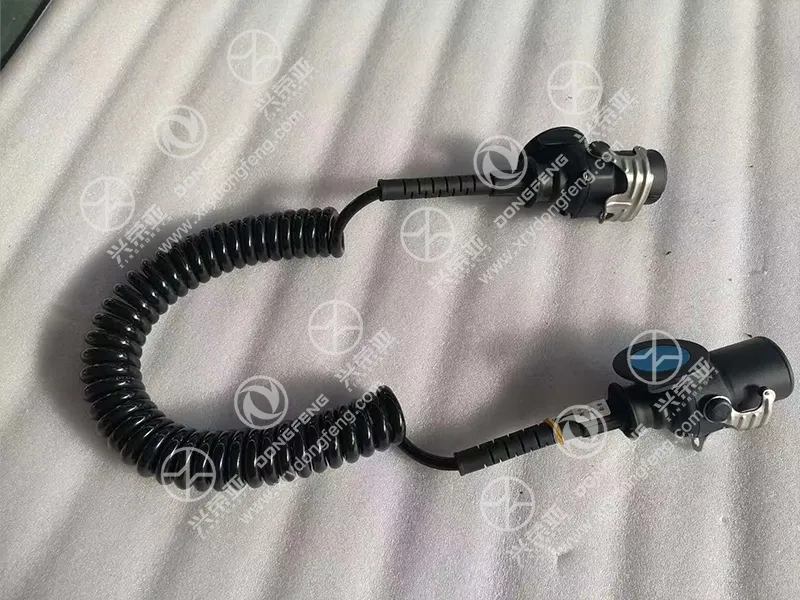 High elastic wear-resistant PVC spiral outer sheath retractable coil structural detail