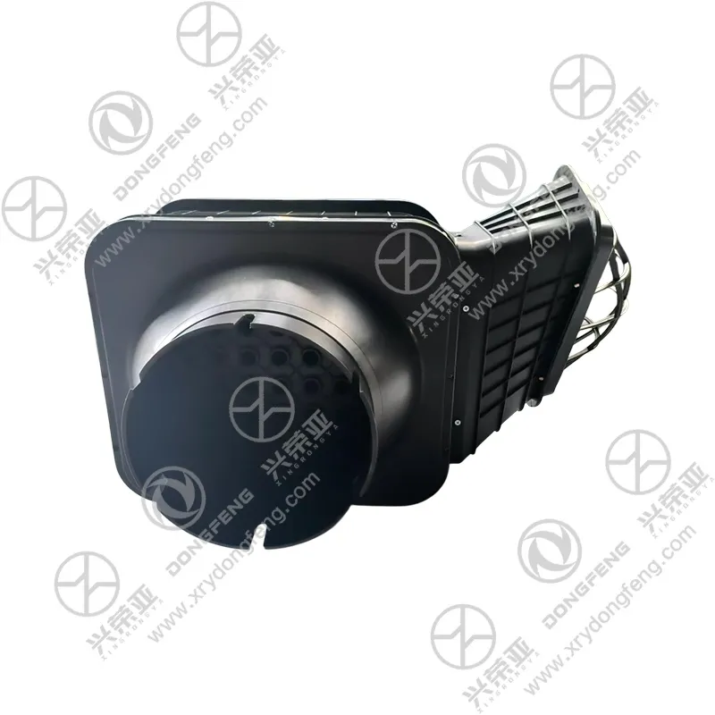 Inner cyclone separation cavity detail inside main large air outlet port of air pre-cleaner assembly OE 1156010-K26B0