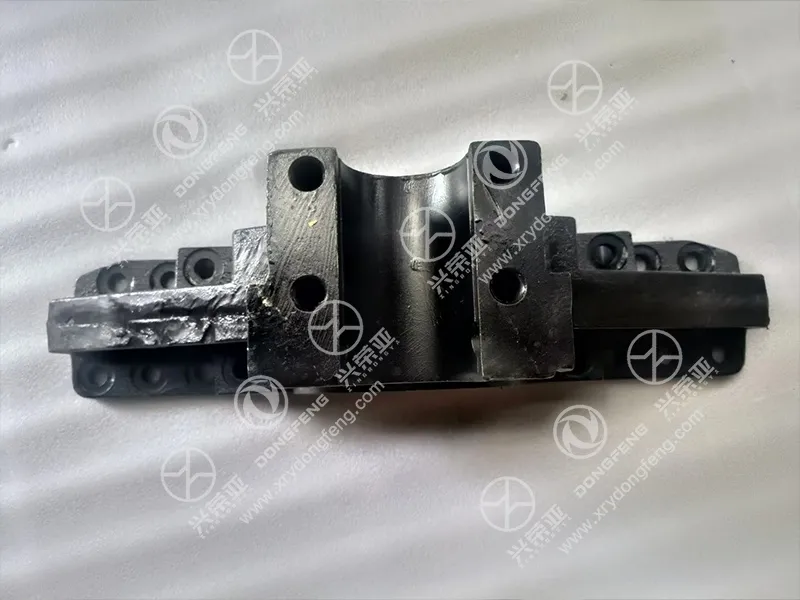 Full surface uniform black electrostatic anti-rust coating surface treatment detail cast iron balance shaft bracket OE 2904061-K2202