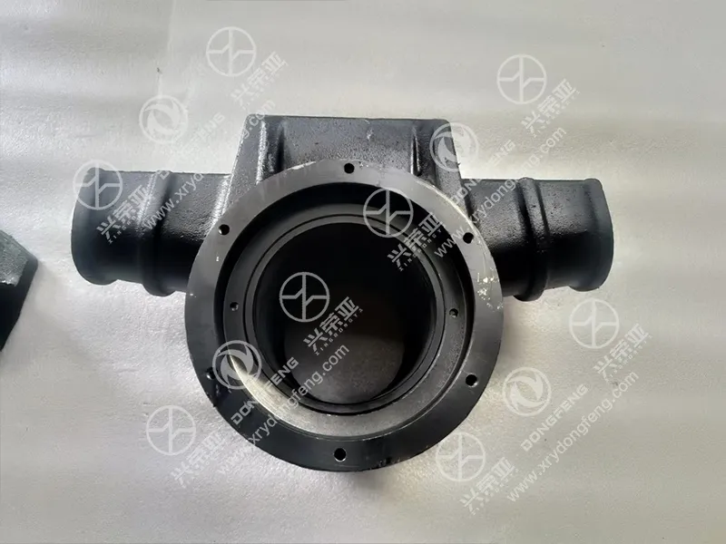 Isolated white background full integrated balance shaft hub assembly OE 2904080-TK500 DFCV OEM suspension bearing hub for Dongfeng KC truck