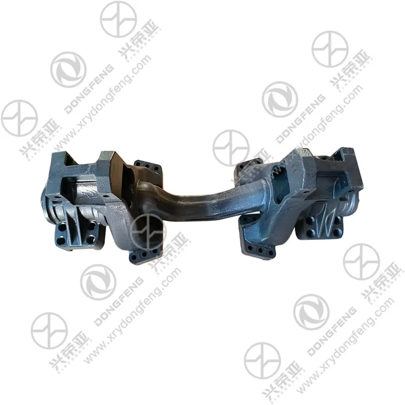 Central hub inner structure detail of pre-pressed self-lubricating alloy bushing integrated balance shaft assembly OE 2904010-K2001 Dongfeng KC