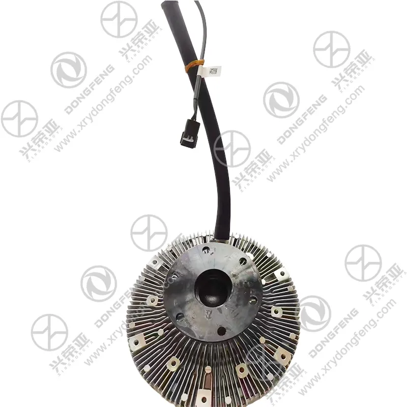 Internal structure detail of multi-layer rubber sealing silicone oil storage cavity anti-leakage design fan clutch OE 1308065-H01A0 Dongfeng GX & KX