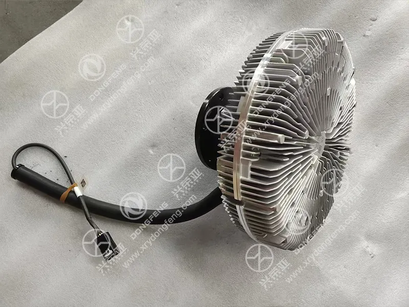 Integrated temperature sensing wiring harness and standard electronic plug detail silicone oil fan clutch OE 1308065-H01A0