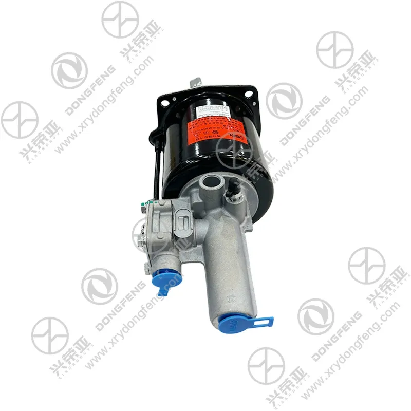 Standard threaded air outlet with blue plastic dust-proof cap sealing protection detail integrated pneumatic clutch booster OE 1608080-1980