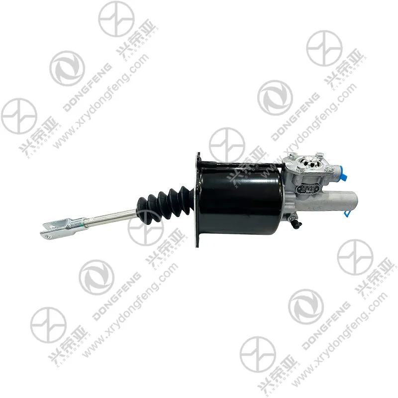 Thick integral stamped steel booster tank anti-rust black baking paint full sealing structural close-up integrated clutch booster assembly 1608080