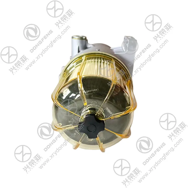 Precision CNC machined fuel inlet & outlet threaded port sealing protection detail integrated fuel water separator OE 1125010-TL791 Dongfeng GX & KX