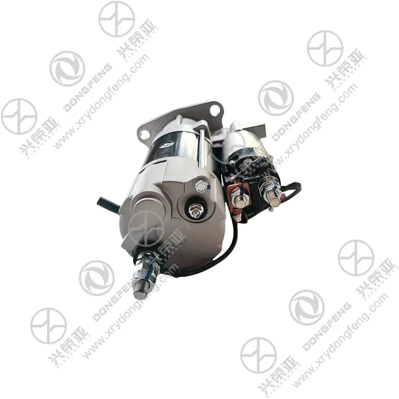 Rear terminal and wiring side view heavy duty starter motor OE C5684696 Cummins diesel engine