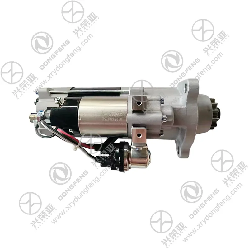 Mounting flange bolt hole position dimension close-up OEM starter motor C5684696