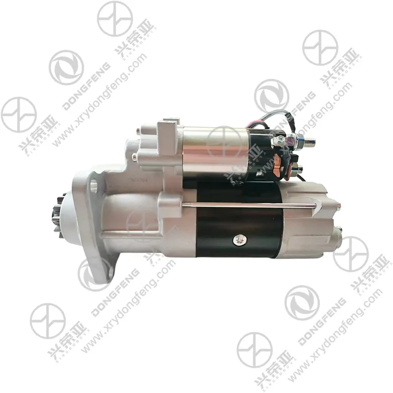 Integral cast aluminum housing heat dissipation structure starter motor assembly C5684696