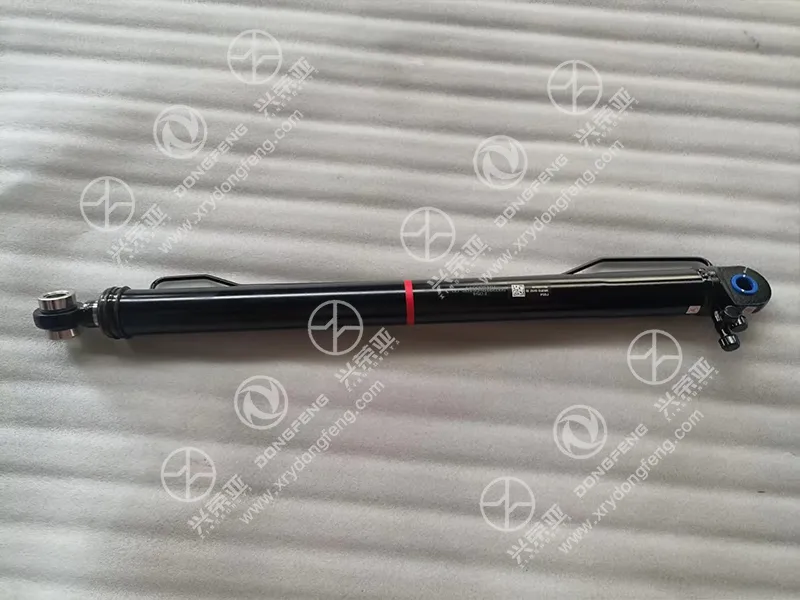 Full side view cab tilt hydraulic cylinder assembly OE 5003910-C6102 for Dongfeng GX & KX heavy truck cab lifting